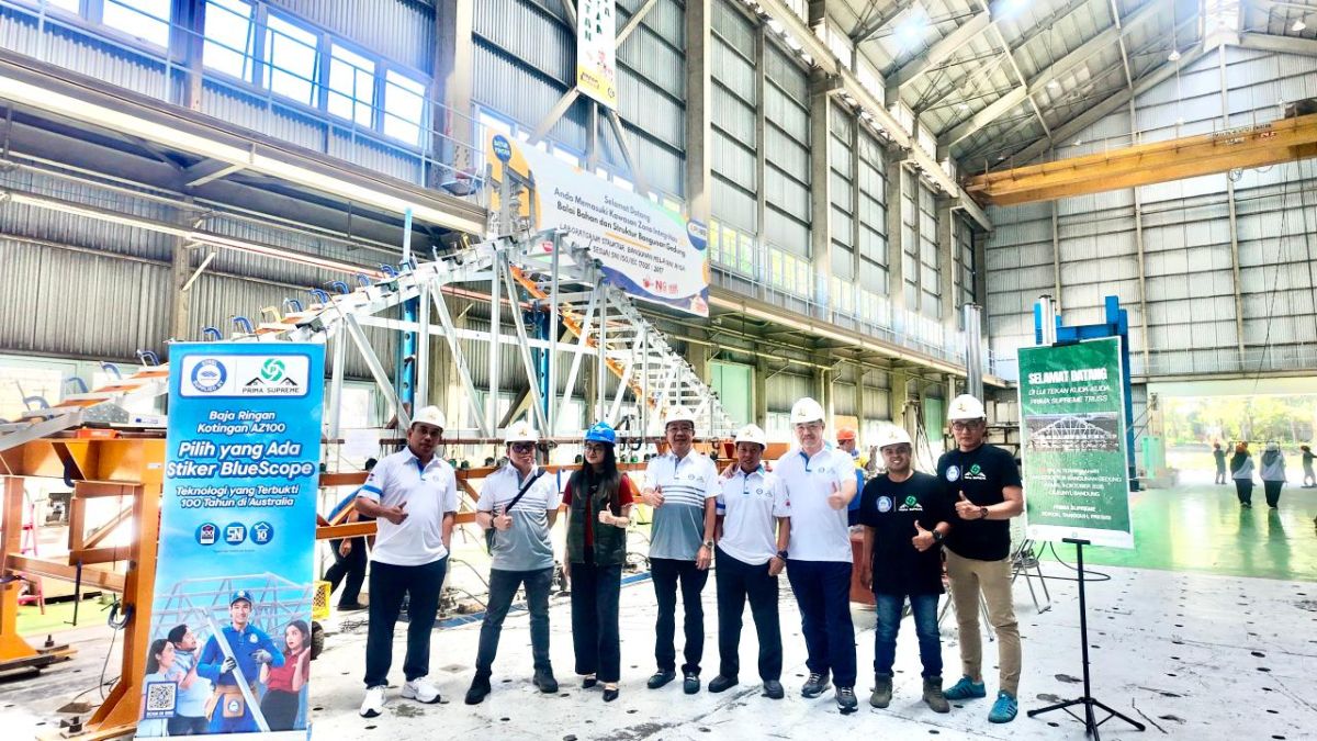 PrimaRoof Laksanakan Uji Kuda-Kuda di Balai Struktur Bangunan Gedung PUPR
