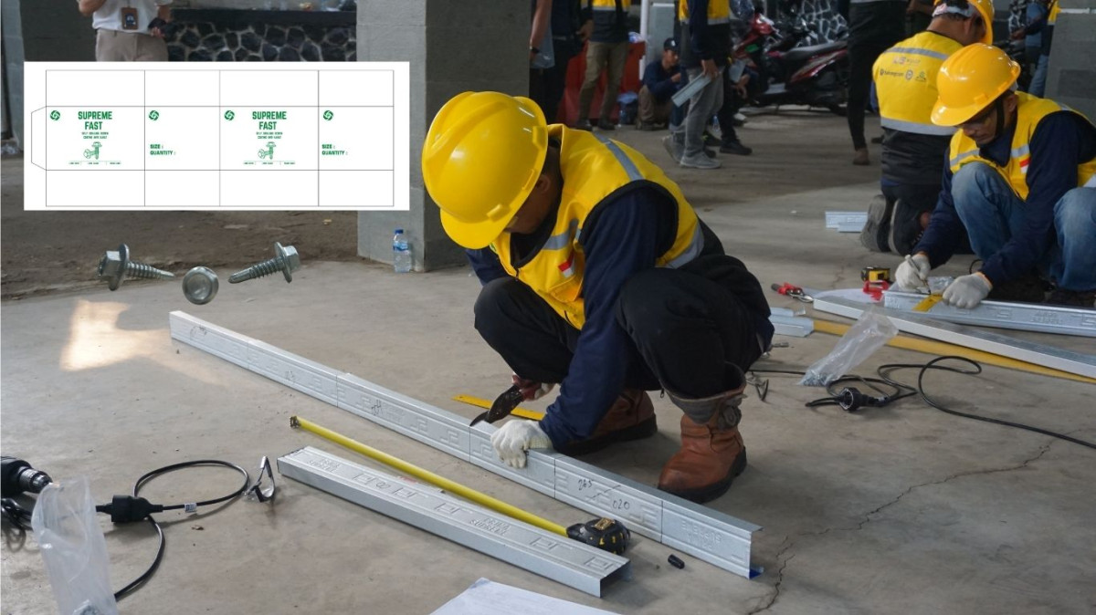 Supreme Fastener: Detail Kecil yang Menentukan Kekuatan Konstruksi Baja Ringan