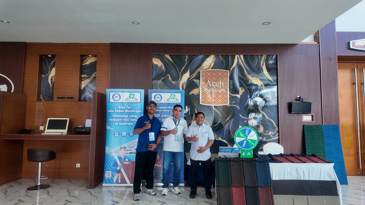 Prima Supreme Hadir di Pelantikan, Raker dan Seminar IAI Aceh 2026-2029 di Hermes Hotel Banda Aceh